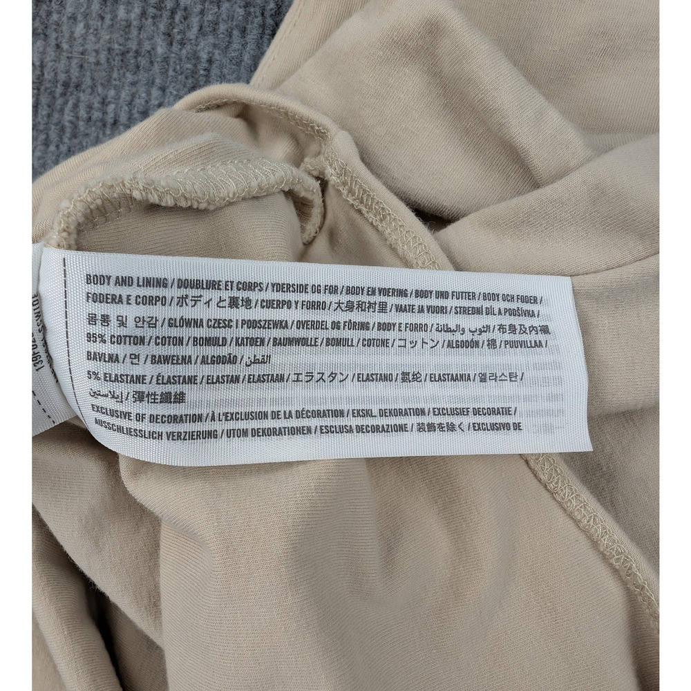 Abercrombie & Fitch Beige/Tan High Neck Bodysuit - Picture 4 of 6